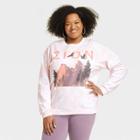 Iml Women's Plus Size Zion Graphic Sweatshirt - Orange Tie-dye