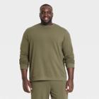 Men's Big & Tall Soft Gym Crewneck Sweatshirt - All In Motion