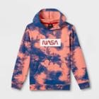 Kids' Nasa Tie-dye Hooded Sweatshirt - Pink