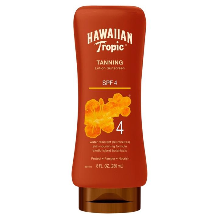 Hawaiian Tropic Dark Tanning Lotion Sunscreen -
