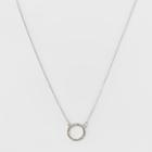 Target Pave Open Circle Short Necklace - A New Day