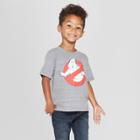 Toddler Boys' Ghostbusters Logo Short Sleeve T-shirt - Gray