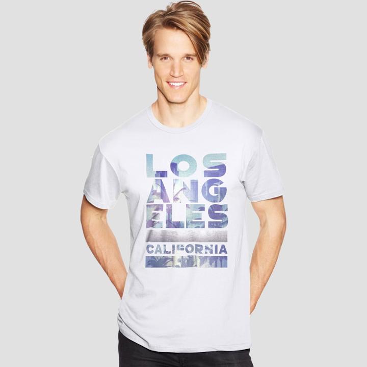 Hanes Men's Short Sleeve Graphic T-shirt - White