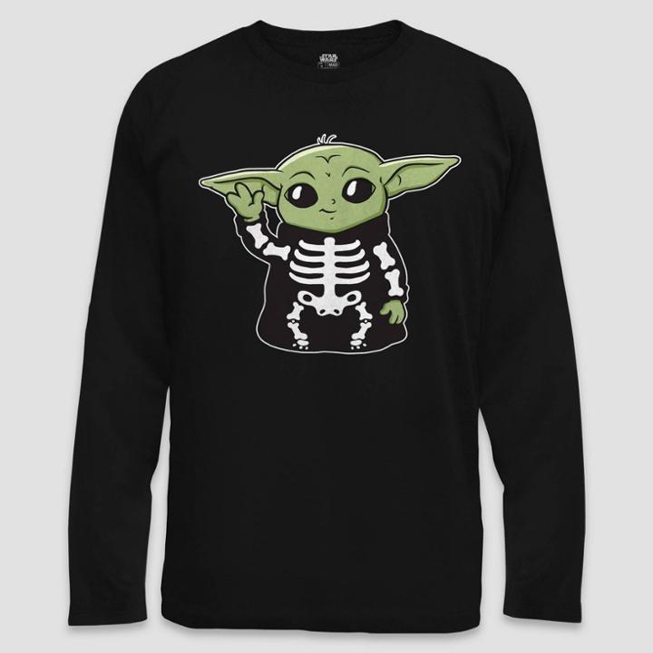 Boys' Star Wars Long Sleeve Graphic T-shirt - Black
