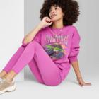 Women's Ascot + Hart Graphic High-waisted Leggings - Purple