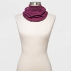 Women's Fleece Lined Jersey Neck Gaiter - All In Motion Burgundy, Red