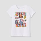 Girls' Nickelodeon That Girl Lay Lay Unicorn Short Sleeve Graphic T-shirt - White