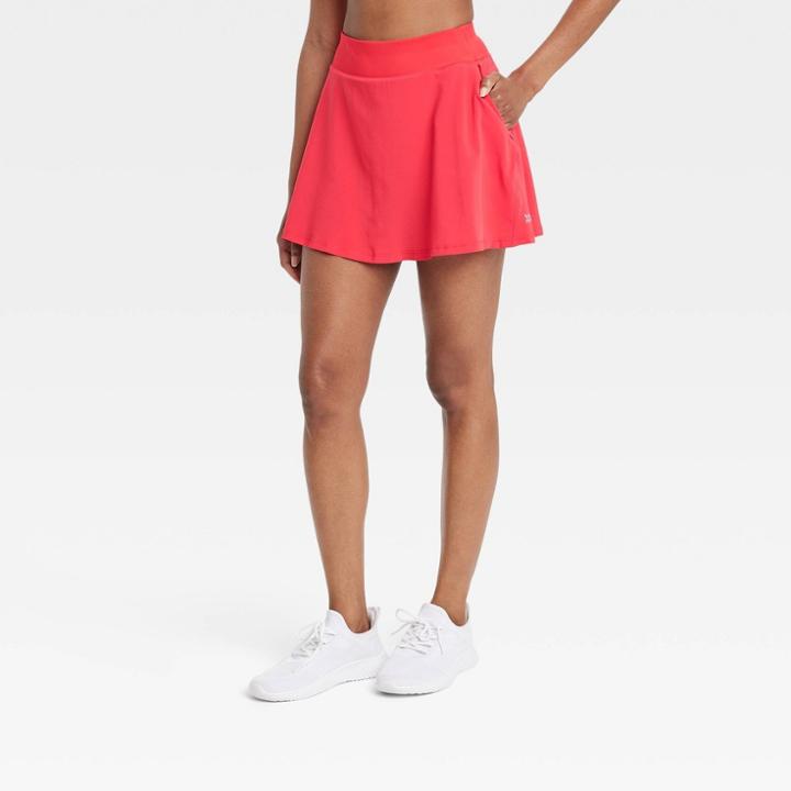 Women's Flex Active Skorts - All In Motion Cherry Red