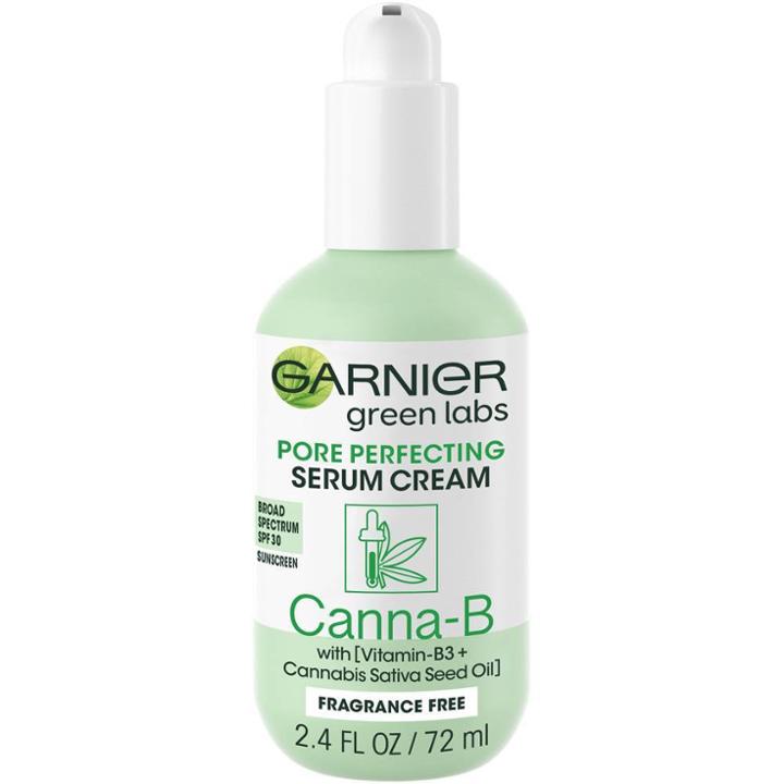 Garnier Green Labs Canna-b Pore Perfecting Serum Cream - Spf 30 - Unscented