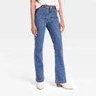 Women's High-rise Flare Jeans - Knox Rose Blue Denim