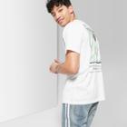 Men's Short Sleeve Live Downtown Crew Graphic T-shirt - Original Use White