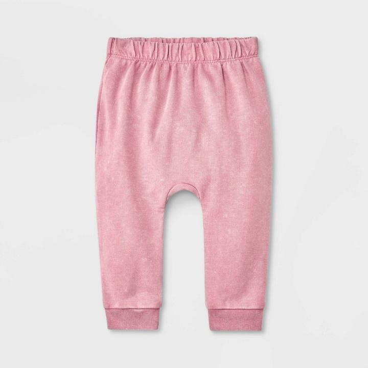 Baby Girls' Jogger Pants - Cat & Jack Pink Newborn