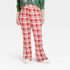 Grayson Threads Women's Plus Size Matching Graphic Plaid Pants - 1x, One Color