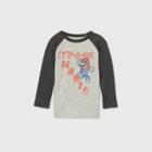 Nintendo Toddler Boys' 'its-a-me' Mario Long Sleeve Graphic T-shirt - Gray