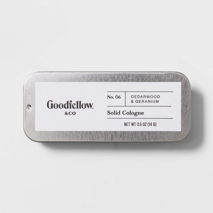 No. 6 Cedarwood & Geranium Men's Solid Cologne - 0.5oz - Goodfellow & Co