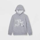 No Brand Black History Month Kids Gender Inclusive I Am The Future Hoodie - Gray