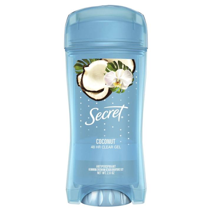 Secret Clear Gel Antiperspirant And Deodorant Coconut