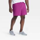 Men's Big & Tall Any Sport Shorts - All In Motion Purple Xxxl