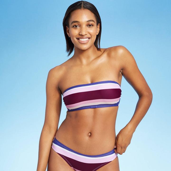 Kona Sol Women's Panorama Bandeau Bikini Top - Kona