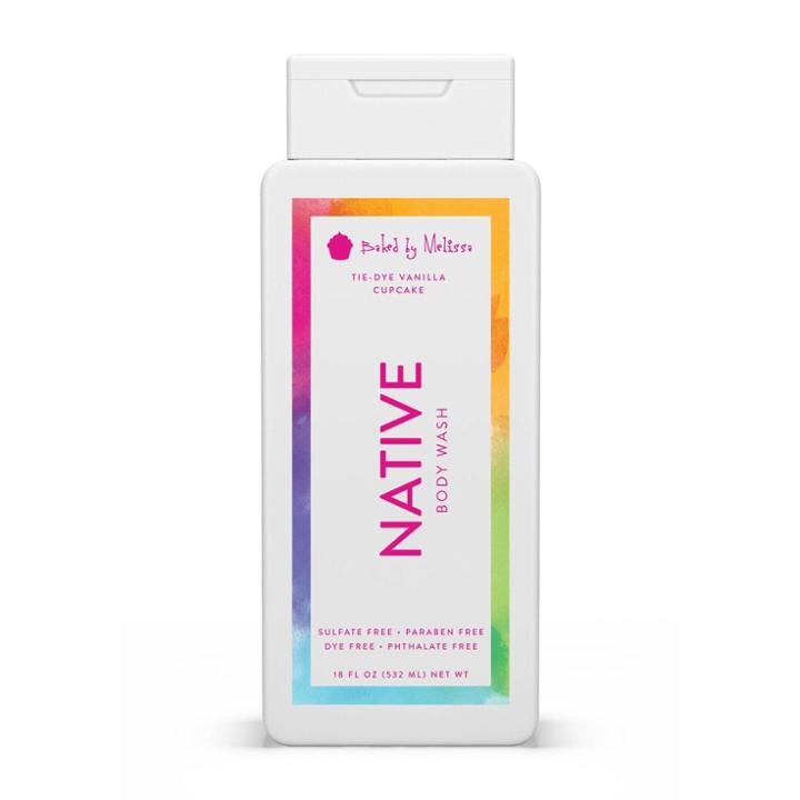 Native X Baked By Melissa Tie-dye Vanilla Cupcake Body Wash
