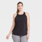 Women's Shadow Striped Tank Top - All In Motion Black