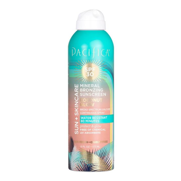 Pacifica Bronzing Spray Mineral Sunscreen - Spf
