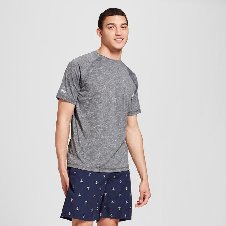 Ibiza Ocean Club Men's Swim T-shirt - Navy (blue)