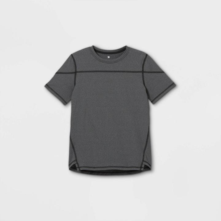 All In Motion Boys' Short Sleeve Soft Stretch T-shirt - All In