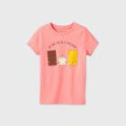 Girls' Short Sleeve S'mores Graphic T-shirt - Cat & Jack Pink