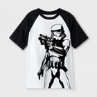Boys' Star Wars Stormtrooper Short Sleeve T-shirt - White