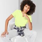 Petitewomen's Short Sleeve Relaxed Crewneck T-shirt - Wild Fable Green M,