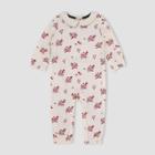 Burt's Bees Baby Baby Girls' Delicate Sprigs Jumpsuit - Off-white