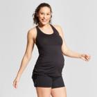 Maternity Fit & Flare Tank Top - C9 Champion Black