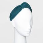 Knit Top Knot Headband - Universal Thread Green