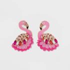 Sugarfix By Baublebar 'pink Outside The Box' Statement Earrings - Pink