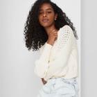 Women's Button-front Cardigan - Wild Fable Cream