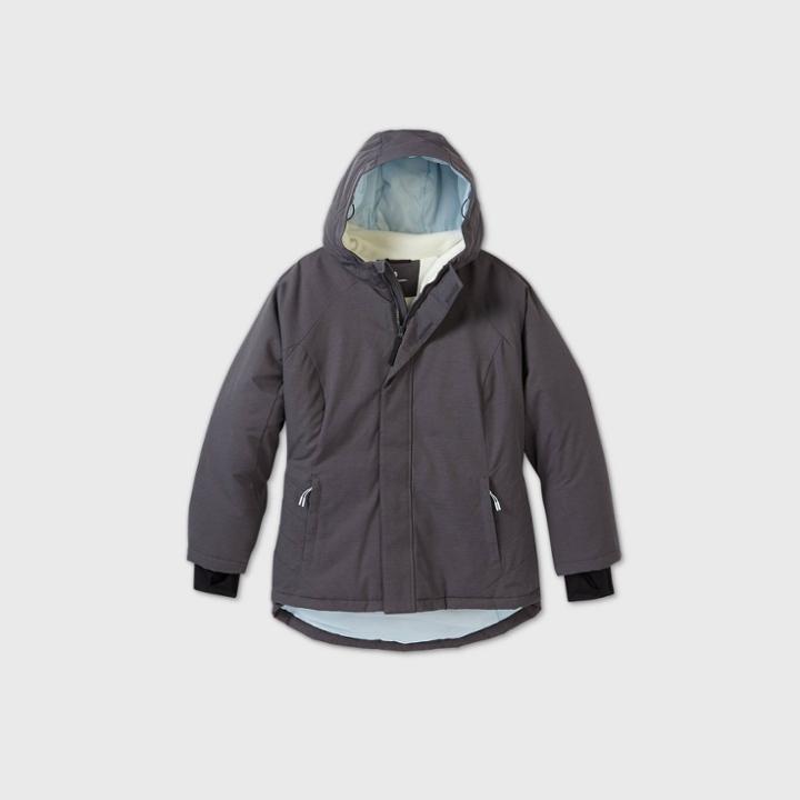 Women's Plus Size Cold Weather Jacket - All In Motion Dark Gray