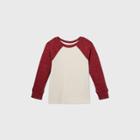 Toddler Boys' Thermal Long Sleeve T-shirt - Cat & Jack Maroon