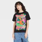 Warner Bros. Women's Scooby Doo Poster Art Short Sleeve Graphic T-shirt - Black