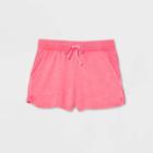 Women's Mid-rise French Terry Shorts 5 - All In Motion Orange