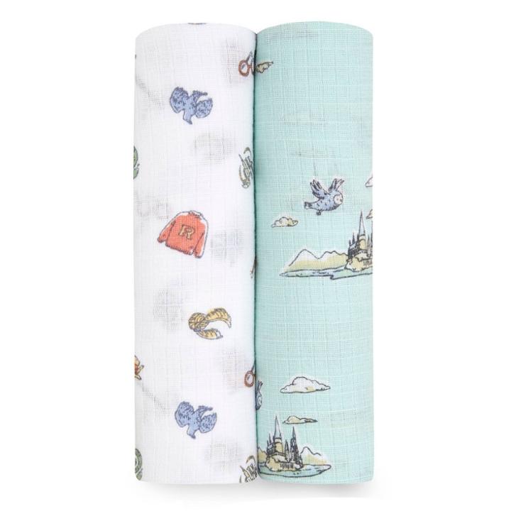 Aden + Anais Swaddle Wraps Hogwarts Essentials