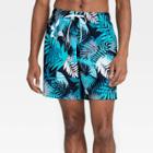 Speedo Men's 8 Swim Trunks - Black