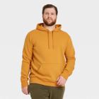 Men's Big & Tall Standard Fit Hooded Sweatshirt - Goodfellow & Co Gold