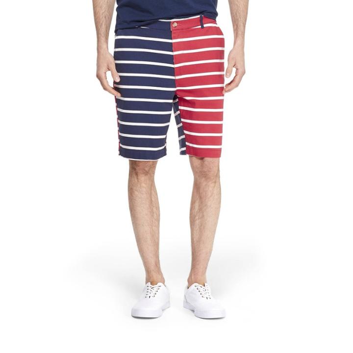 Men's Striped Shorts - Red/navy 28 - Vineyard Vines For Target, Blue