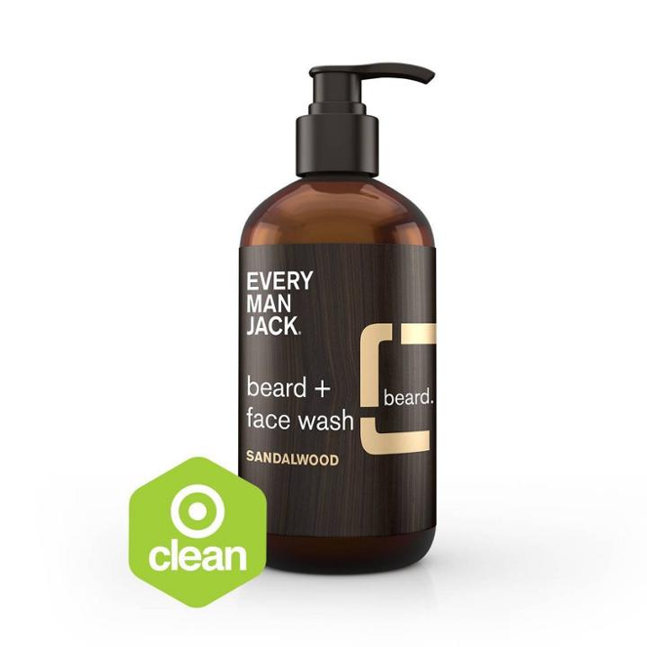 Every Man Jack Sandalwood Beard + Face Wash