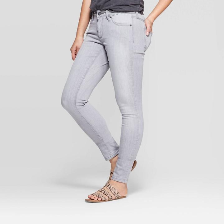 Target Women's Mid-rise Skinny Jeans - Universal Thread Gray
