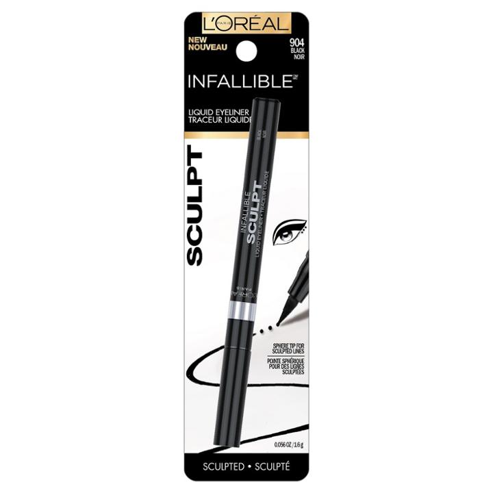 L'oreal Paris Infallible Sculpt 904 Black .056oz