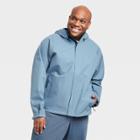 Men's Waterproof Jacket - All In Motion Blue Gray S, Men's,