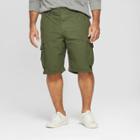Men's Big & Tall 11 Cargo Shorts - Goodfellow & Co Green 56, Late Night Green