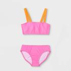 Girls' Summer Solstice 2pc Bikini Set - Cat & Jack Pink